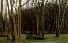 2000 - Berlin, Weissensee, Judischer Friedhof - Oil on canvas - 150 x200
